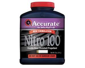 Accurate Nitro 100 Smokeless Gun Powder